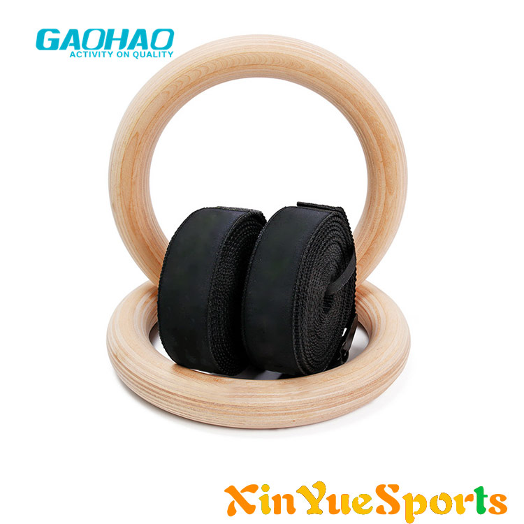 Gymnastic Wooden Ring Fitness Gym
