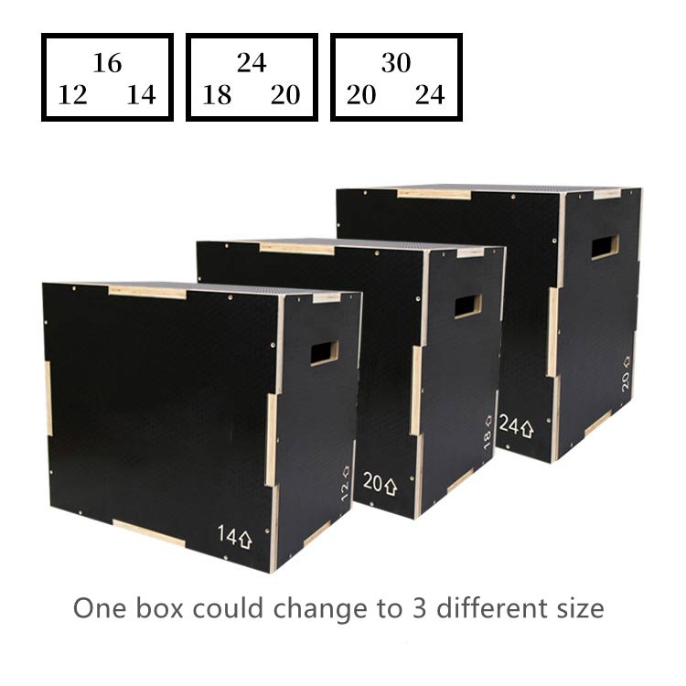 Three-In-One Comprehensive Physical Fitness Training Jump Box