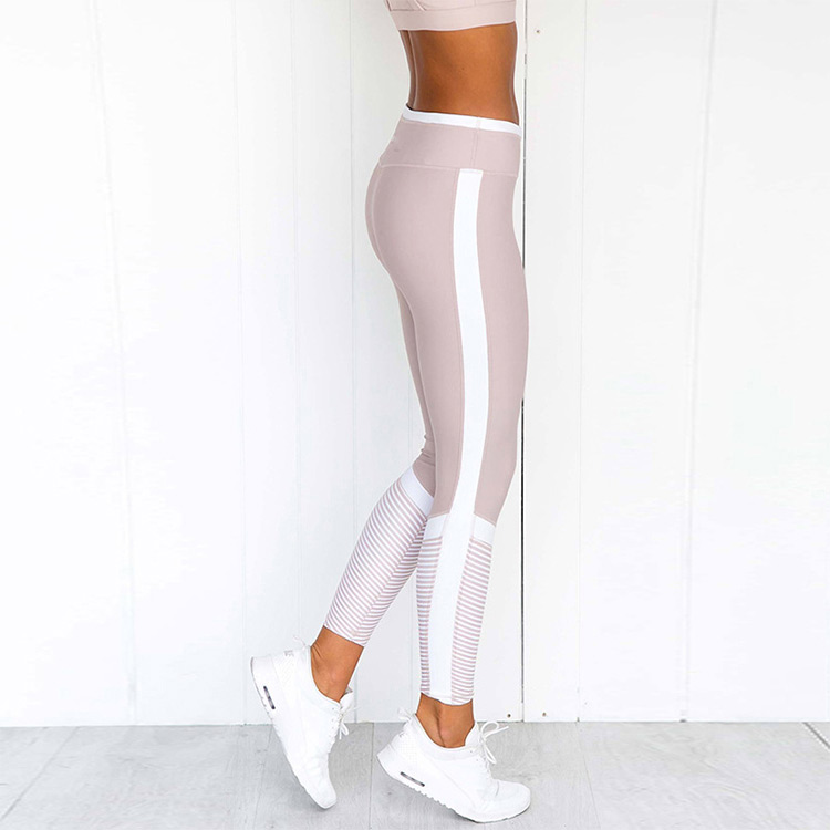 Sports Suit New Slim Printed Stitching Yoga Suit